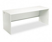 38000 Series Desk Shell, 72w x 24d x 29-1/2h, Light Gray/Light Gray