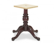 94000 Series Queen Anne Base, Laminate, 33-1/2w x 33-1/2d x 28-1/2h, Mahogany