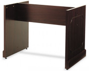 94000 Series Slab Base, 36w x 24d x 28-5/8h, Mahogany