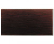 94000 Series Rectangular Table Top, 72w x 36d, Mahogany