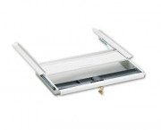 Center Drawer, 38000 Series, Core Removable Locks, metal, 19 x 14-3/4 x 3, Gray