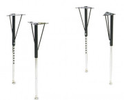 Adjustable Tapered Steel Legs, 20