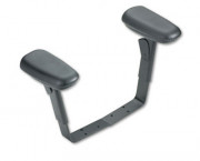 Height- & Width-Adjustable T-Bar Arms for 7700/Every-Day Swivel Chairs, Black