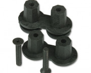 Simplicity II Systems Connecting Hardware, Black, 2/Pack