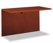 Park Avenue Collection Laminate Bridge, 48w x 24d x 29h, Henna Cherry
