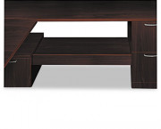 Attune Under Credenza Storage With Drawer/Shelf, 54w x 15-13/16d x 16h, Mahogany