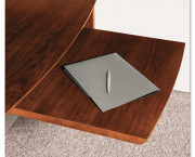 Announce Slide-Out Collaborative Surface, 24-15/16w x 16-3/8d, Bourbon Cherry