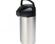 Commercial Grade Jumbo Airpot, 3.5 Liter, Stainless Steel Finish