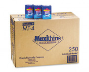 Maxithins Thin, Full Protection Pads, 250 Individually Boxed Napkins/Carton