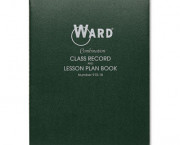 Combination Record & Plan Book, 9-10 Weeks, 8 Periods/Day, 11 x 8-1/2