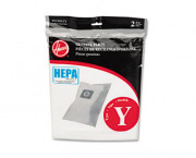 HEPA Y Filtration Bags for Hoover Upright Cleaners, 2 Bags/Pack