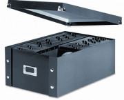 CD Storage Box, Holds 120 Slim/60 Std. Cases