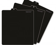 A-Z CD File Guides, 5 x 5 3/4, Black