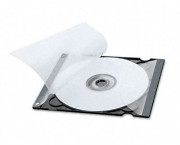 CD Jewel Case, Clear/Black, 50/Pack