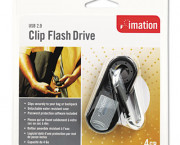 Clip USB Flash Drive, 4GB