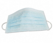 Face Mask, Elastic Ear Loop, 50 Face Masks/Box