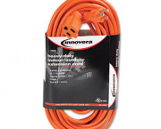 Indoor/Outdoor Extension Cord, 50 Feet, Orange