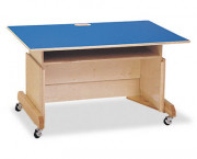Computer Table, 42w x 29d x 18h, Blue