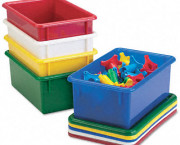 Cubbie Tray Lids, 8-5/8w x 13-1/2d, Red