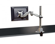 Desk-Mount Flat Panel Monitor Arm with Dual Extension