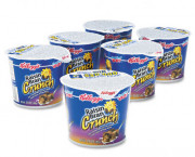Breakfast Cereal, Raisin Bran Crunch, Single-Serve 2.8oz Cup, 6 Cups/Box