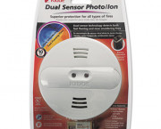 Dual Sensor Smoke Alarm, 9V Battery