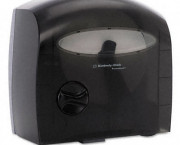 Electronic Coreless JRT Tissue Dispenser, 12 3/5w x 6 7/8d x 13h, Smoke/Gray