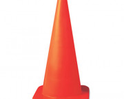 W Series Cone, 10 3/4 x 10 3/4 x 18, Orange