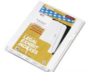 80000 Series Bottom Tab Legal Index Dividers, Label 