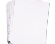 80000 Series Blank 1/5-Tab Divider Set, Unpunched, Letter, White, 25 Sets/Box