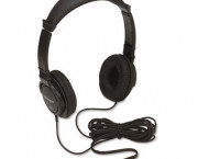Hi-Fi Headphones, Plush Sealed Earpads, Black