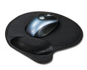 Extra-Cushioned Mouse Wrist Pillow Pad, Black