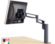 Column Mount Extended Monitor Arm w/SmartFit System