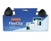 FlexClip Gooseneck Copyholder, Monitor/Laptop Mount, Black