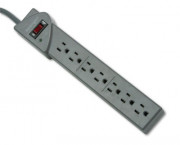Guardian Premium Surge Protector, 7 Outlets, 6ft Cord, Gray