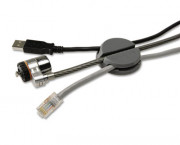 Cable Management Puck, Gray
