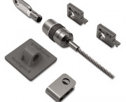 Desktop and Peripherals Locking Kit, 8 ft. Steel Cable, Two Keys