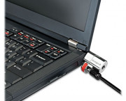 ClickSafe Keyed Laptop Lock, 5ft Cable, Black