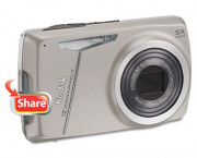 EasyShare M550 Digital Camera, 12MP, 5X Optical Zoom, Silver