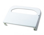 Wall-Mount Toilet Seat Cover Dispenser, Plastic, White