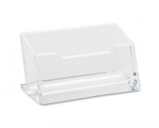 Acrylic Business Card Holder, Capacity 80 Cards, Clear