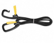 Bungee Cord w/Locking Clasp, Black, 72
