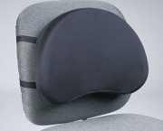 Deluxe Back Support, 15-1/2w x 3d x 11h, Black