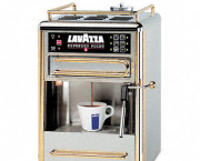 One-Cup Espresso Beverage System, Chrome/Gold Stainless Steel