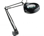 Clamp-On Fluorescent Swing Arm Magnifier Lamp, 5