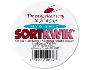 Sortkwik Fingertip Moisteners, 1 3/4 oz, Pink, 2/Pack
