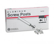 Post Binder Aluminum Screw Posts, 3/16