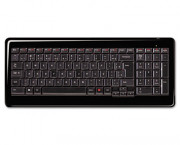 K340 Wireless Keyboard, USB Unifying Receiver, Black