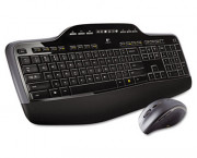MK710 Wireless Desktop Set, Keyboard/Mouse, USB, Black