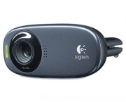HD C310 Portable Webcam, 5MP, Black